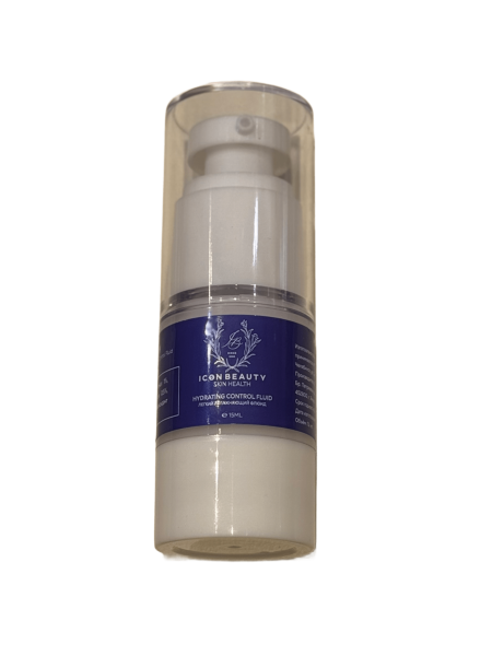 Лёгкий увлажняющий флюид Icon Beauty для лица, шеи и декольте — крем-эмульсия для всех типов кожи, устраняет сухость, раздражение, акне, купероз, розацеа, комедоны и черные точки, подходит беременным, подросткам, после пилинга и чистки